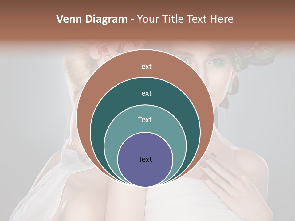 Tempting Coiffure Hairstyle PowerPoint Template