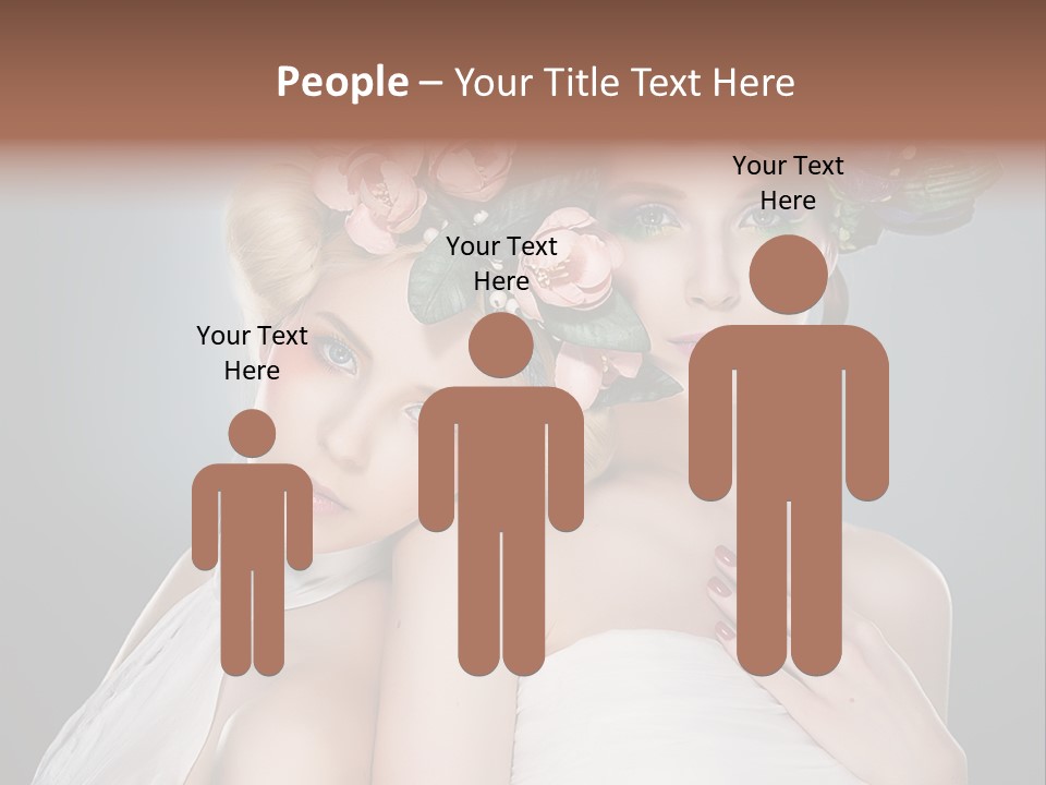 Tempting Coiffure Hairstyle PowerPoint Template