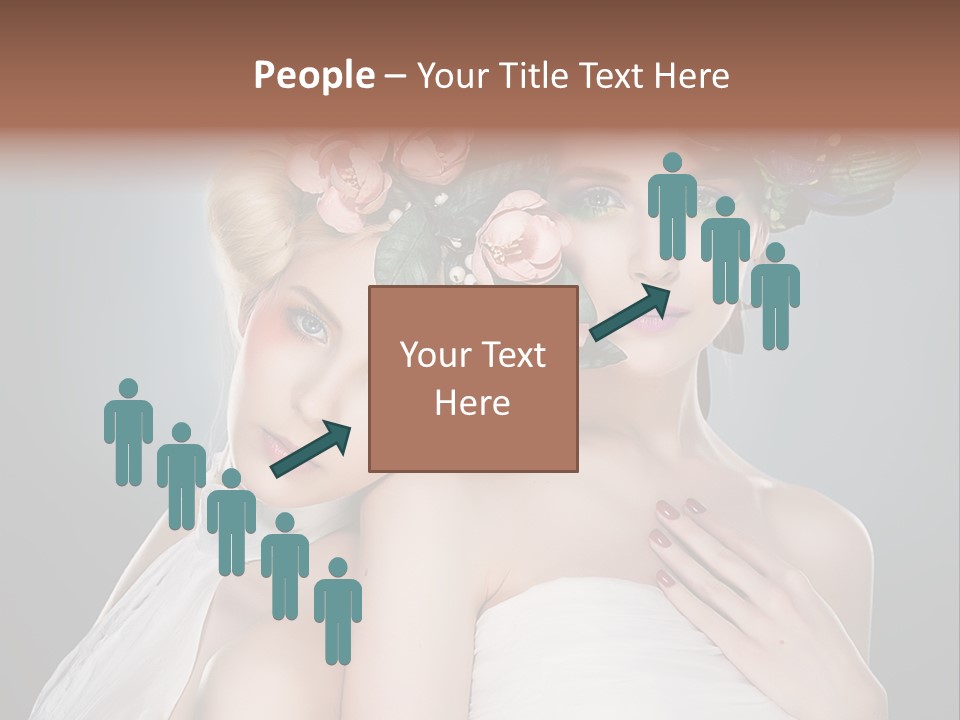 Tempting Coiffure Hairstyle PowerPoint Template