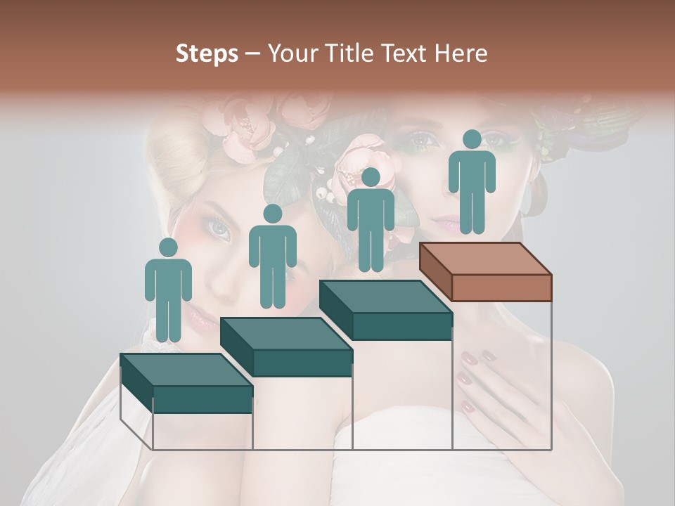 Tempting Coiffure Hairstyle PowerPoint Template