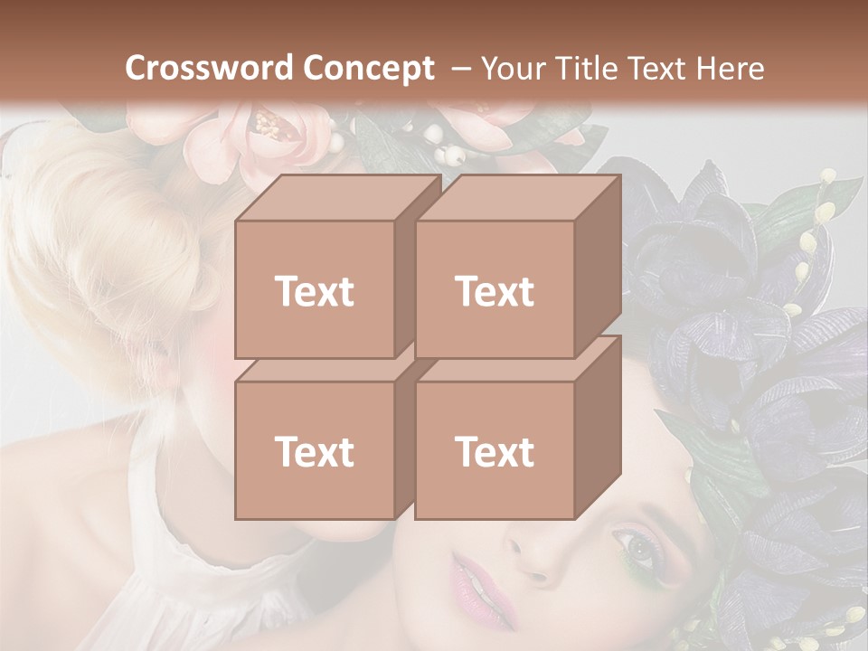 Sexiness Fantasy Holiday PowerPoint Template