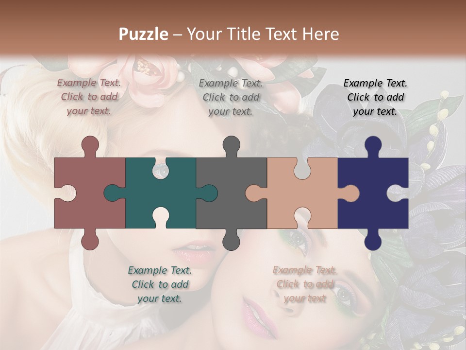 Sexiness Fantasy Holiday PowerPoint Template