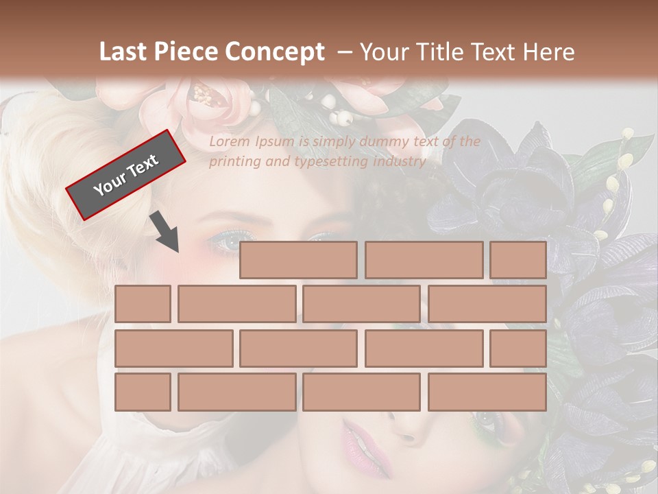 Sexiness Fantasy Holiday PowerPoint Template