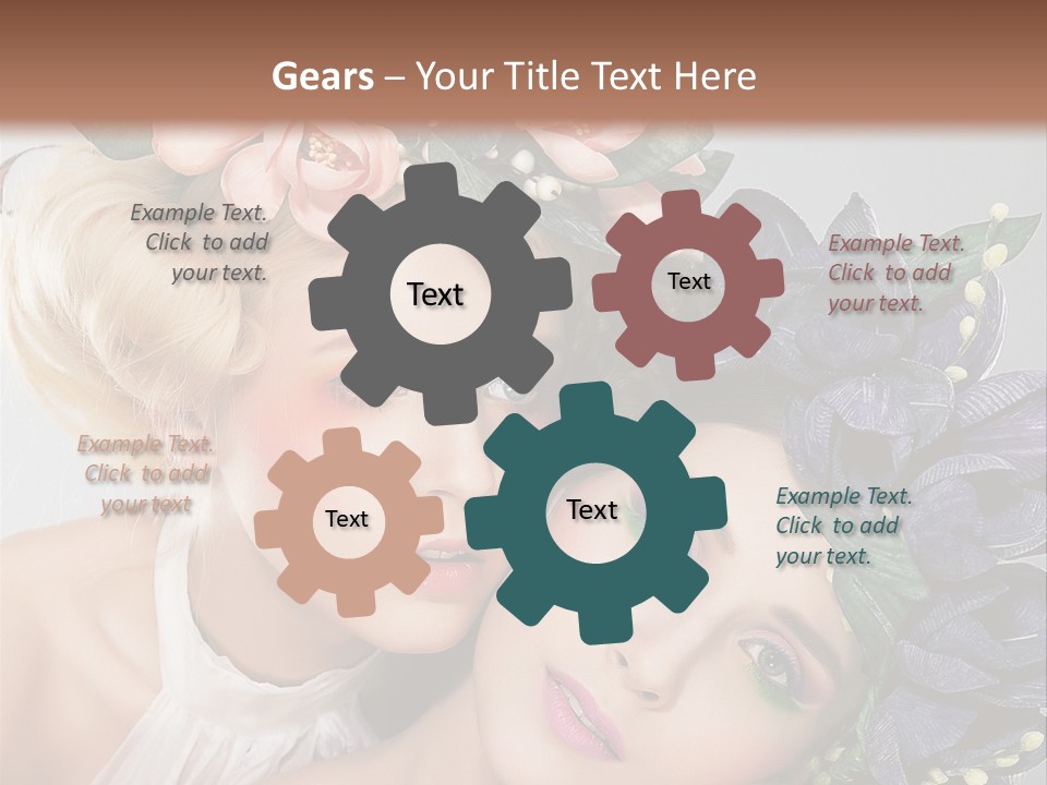 Sexiness Fantasy Holiday PowerPoint Template