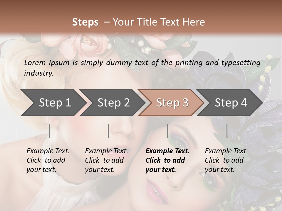 Sexiness Fantasy Holiday PowerPoint Template