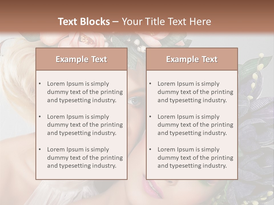 Sexiness Fantasy Holiday PowerPoint Template