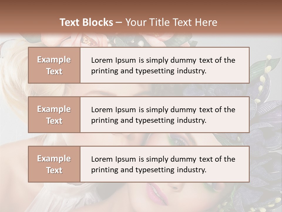 Sexiness Fantasy Holiday PowerPoint Template