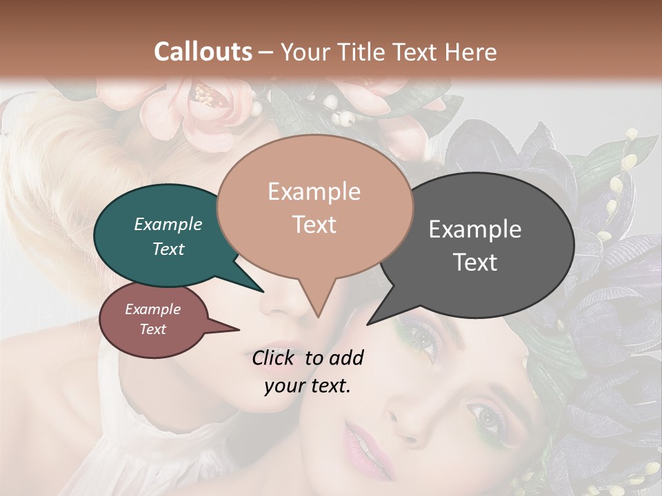 Sexiness Fantasy Holiday PowerPoint Template