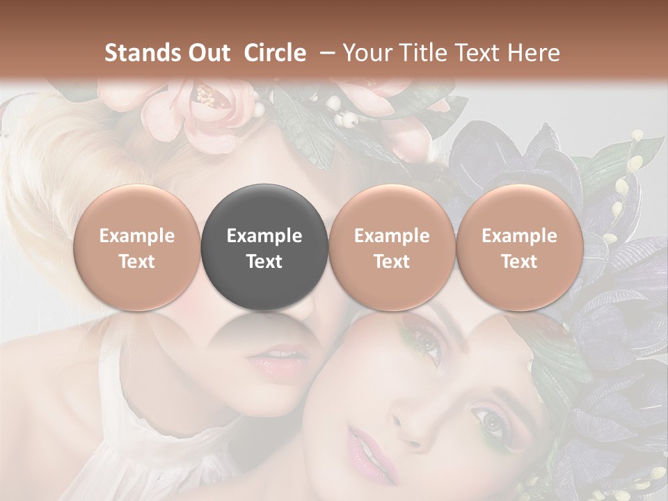 Sexiness Fantasy Holiday PowerPoint Template