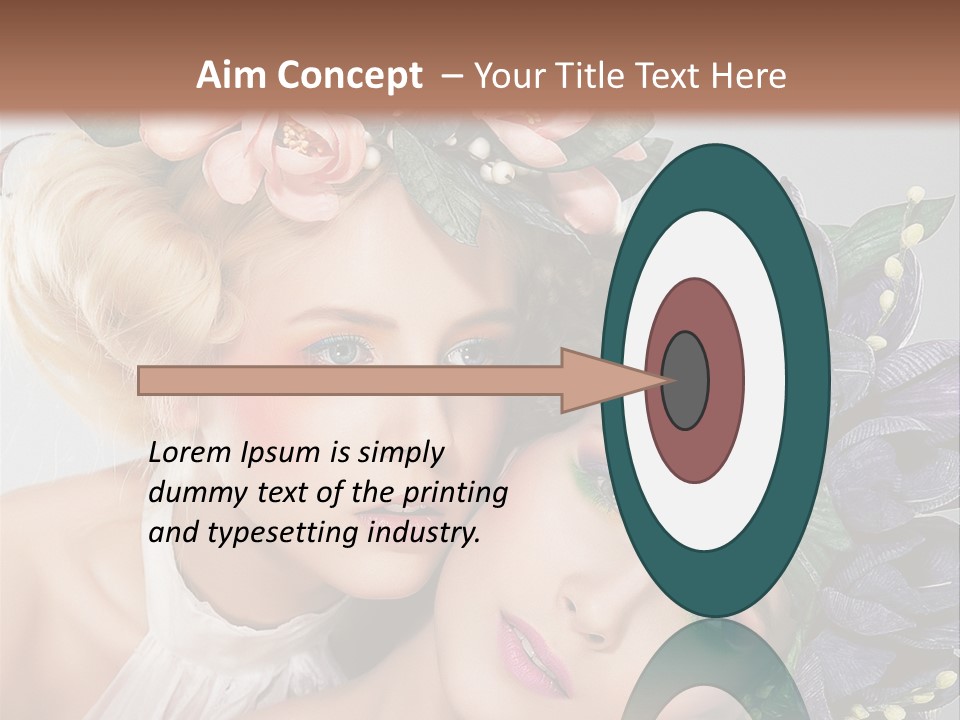 Sexiness Fantasy Holiday PowerPoint Template