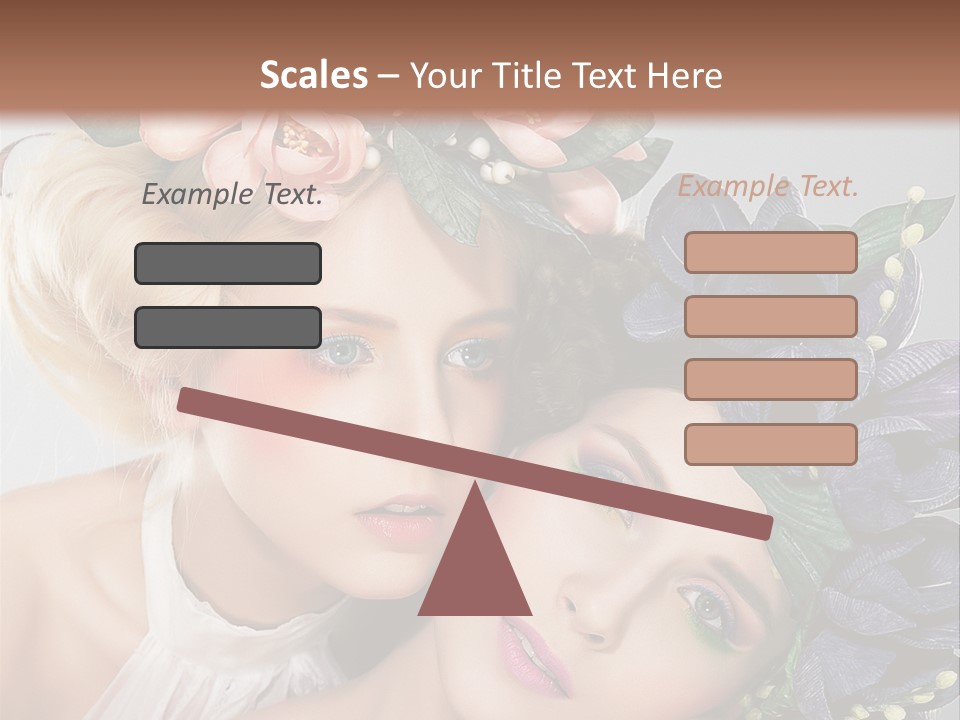 Sexiness Fantasy Holiday PowerPoint Template