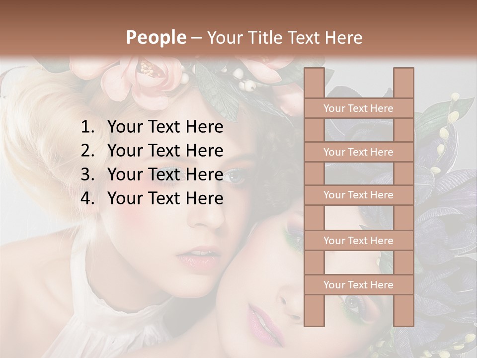 Sexiness Fantasy Holiday PowerPoint Template