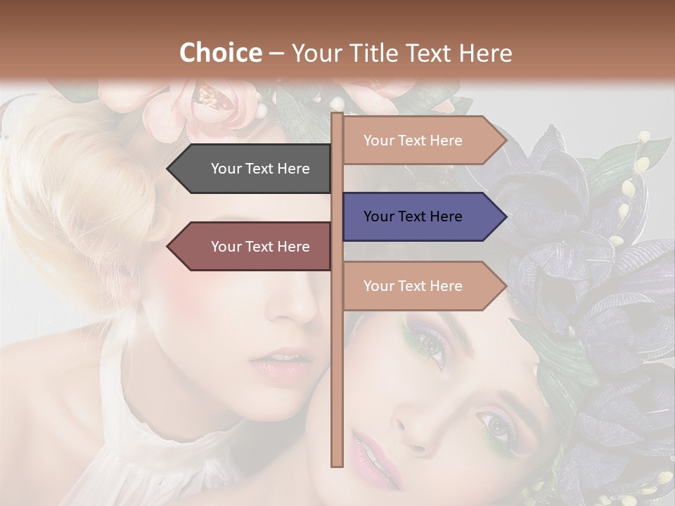 Sexiness Fantasy Holiday PowerPoint Template