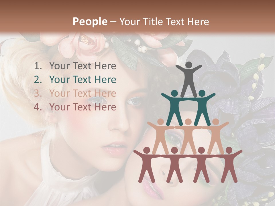 Sexiness Fantasy Holiday PowerPoint Template