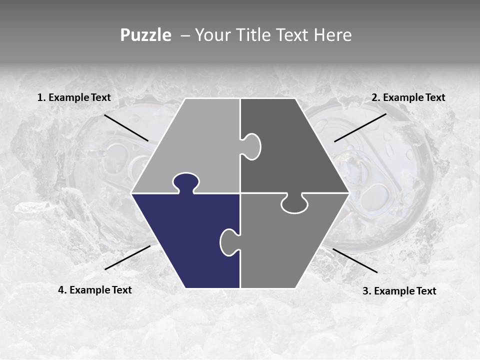 Refresh Cold Fresness PowerPoint Template