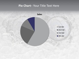 Refresh Cold Fresness PowerPoint Template