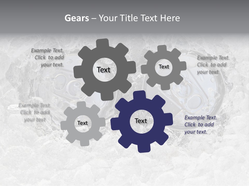 Refresh Cold Fresness PowerPoint Template