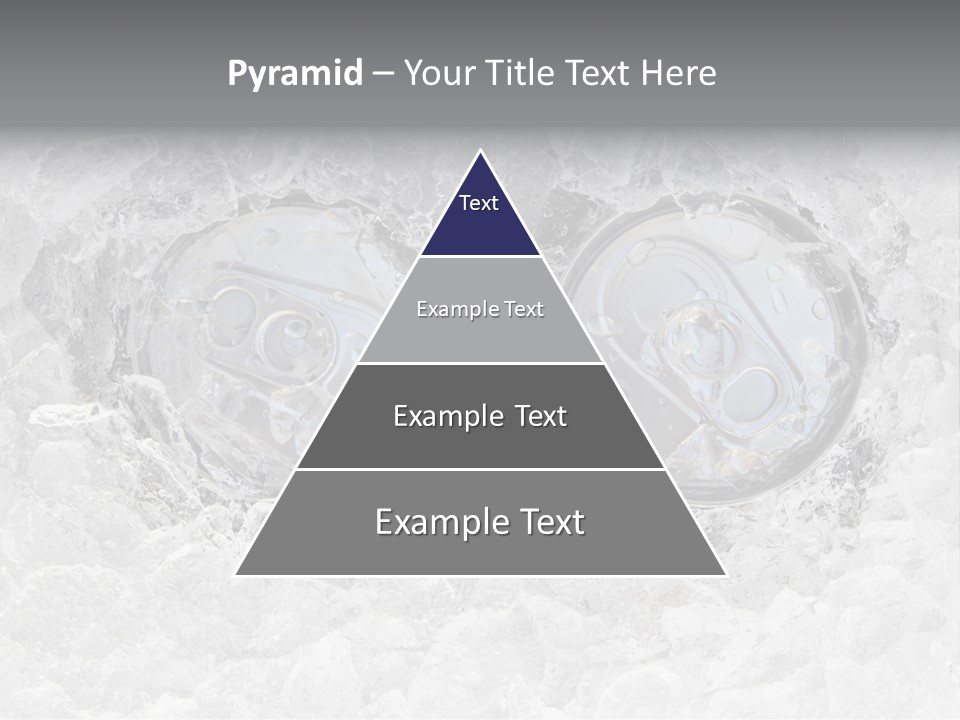 Refresh Cold Fresness PowerPoint Template