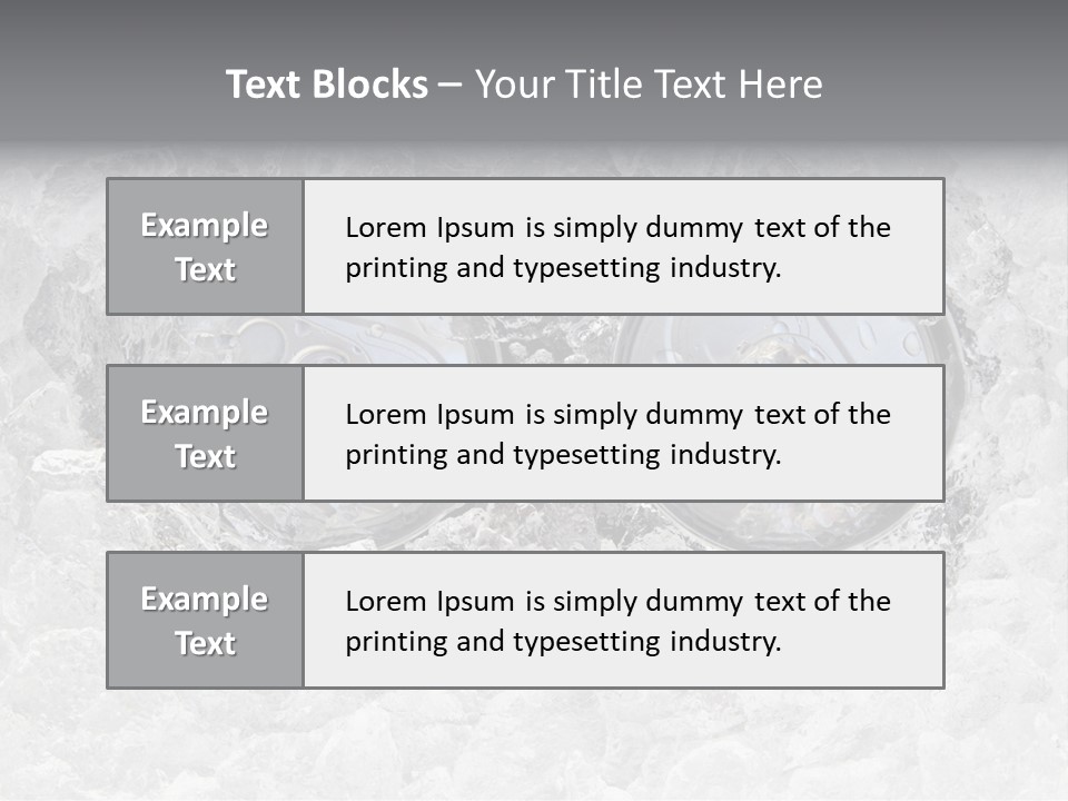 Refresh Cold Fresness PowerPoint Template