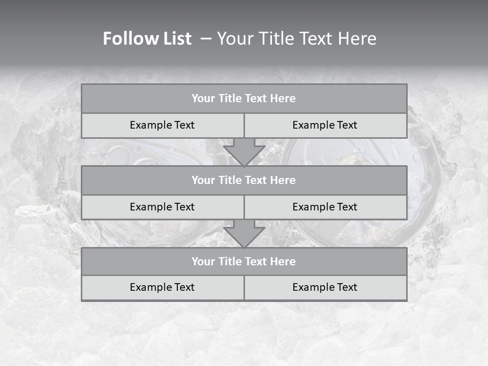 Refresh Cold Fresness PowerPoint Template