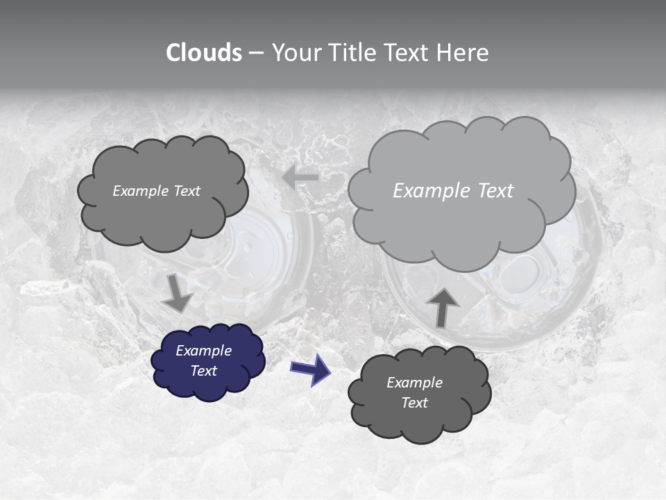 Refresh Cold Fresness PowerPoint Template