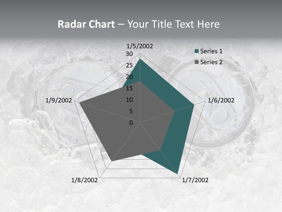 Refresh Cold Fresness PowerPoint Template