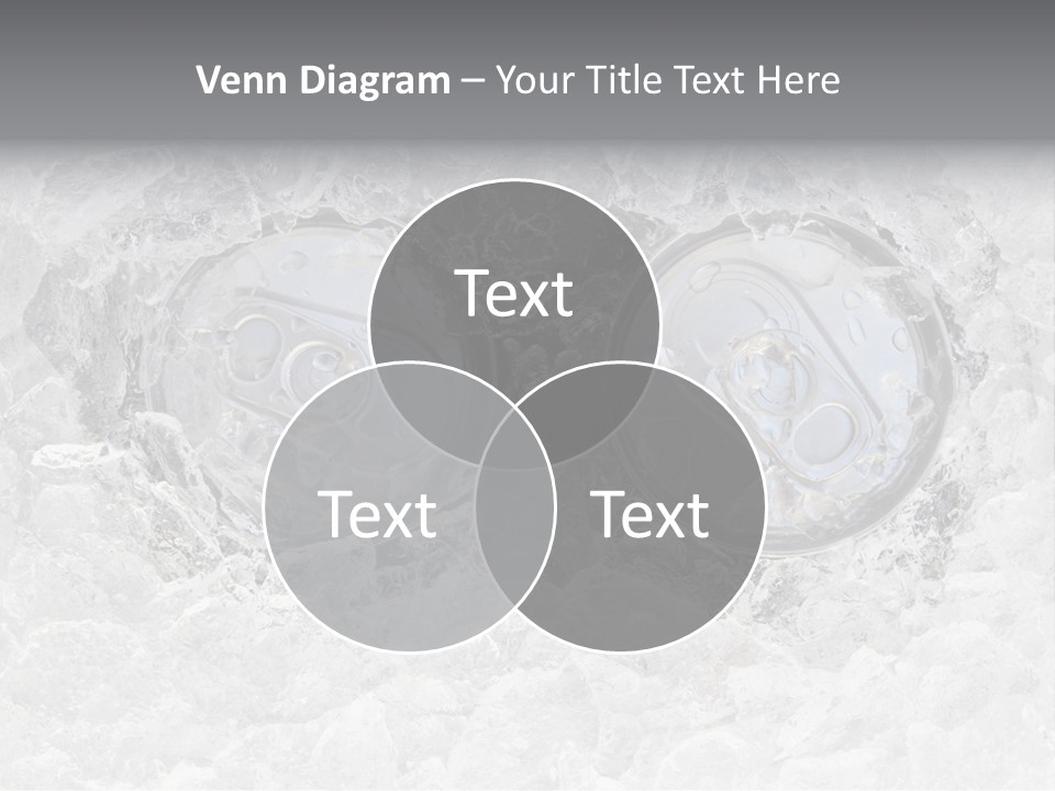 Refresh Cold Fresness PowerPoint Template