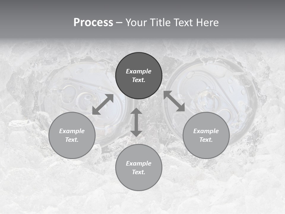 Refresh Cold Fresness PowerPoint Template