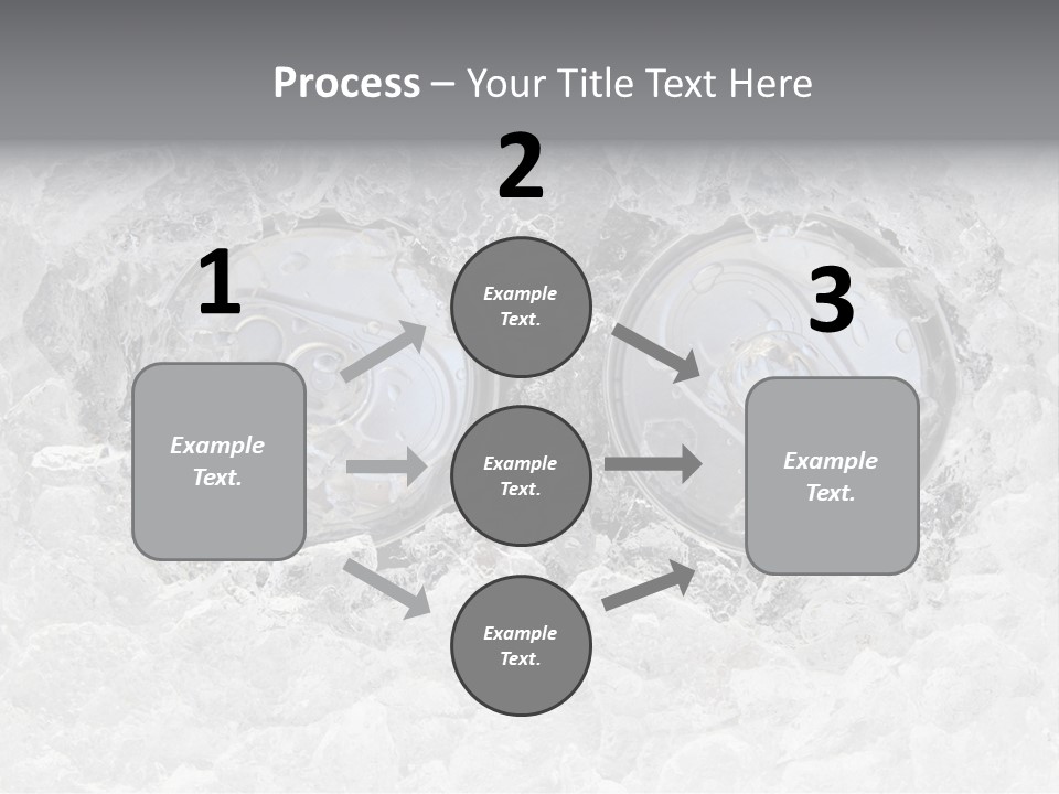 Refresh Cold Fresness PowerPoint Template