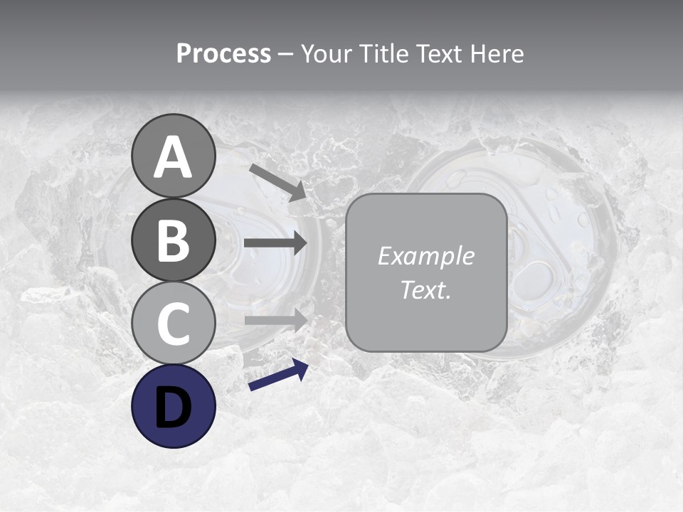 Refresh Cold Fresness PowerPoint Template