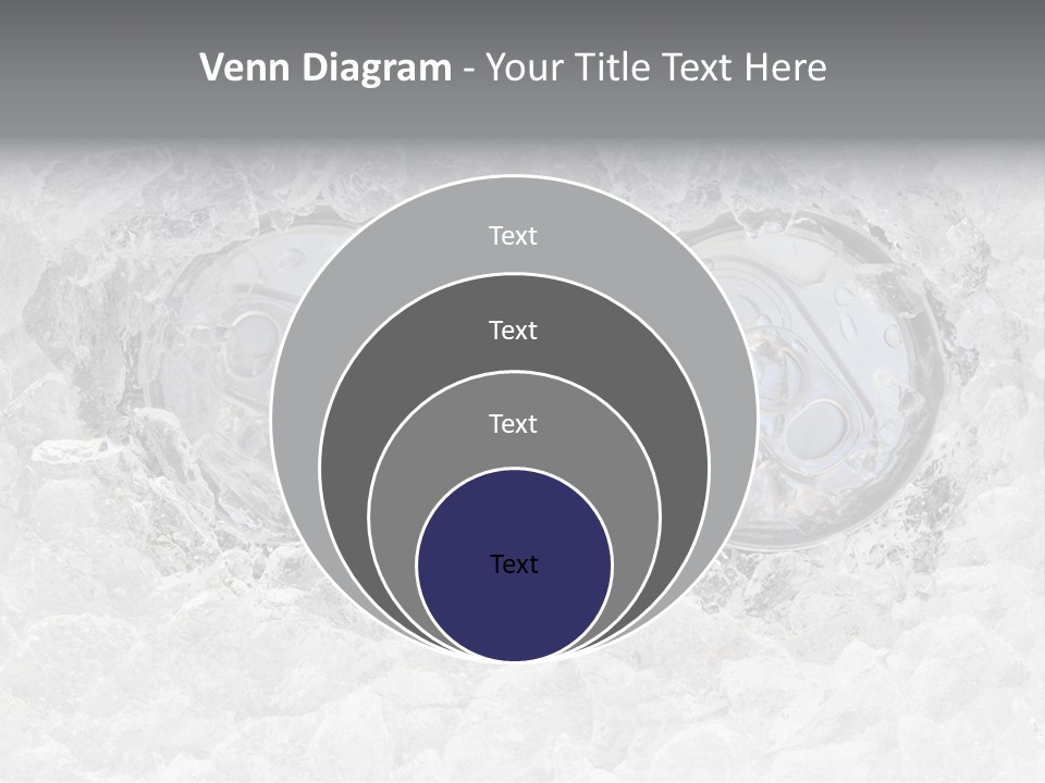 Refresh Cold Fresness PowerPoint Template