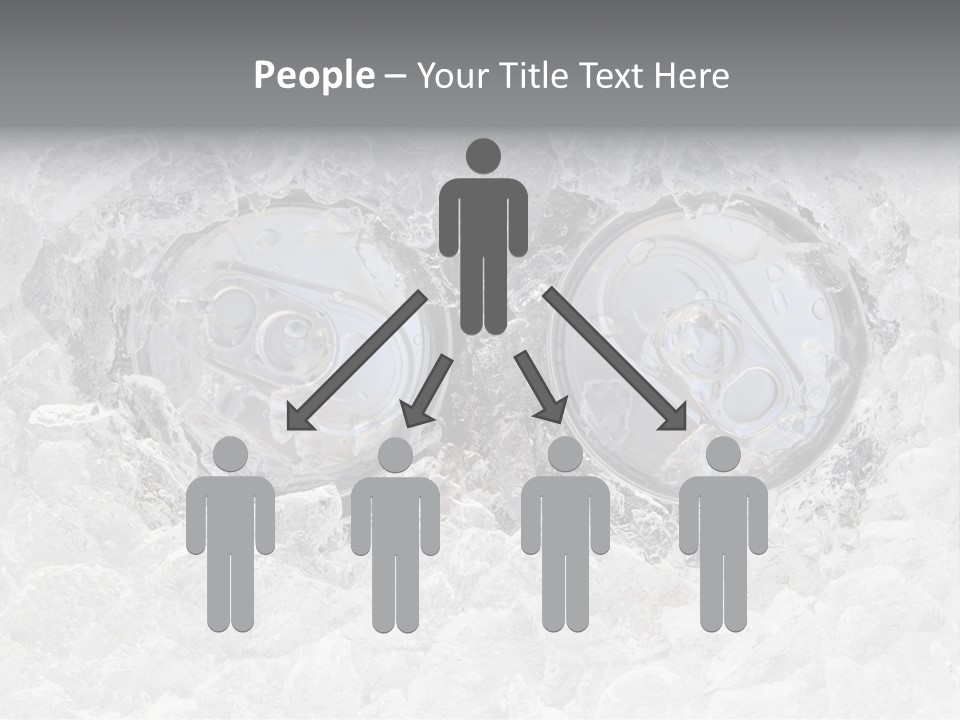 Refresh Cold Fresness PowerPoint Template