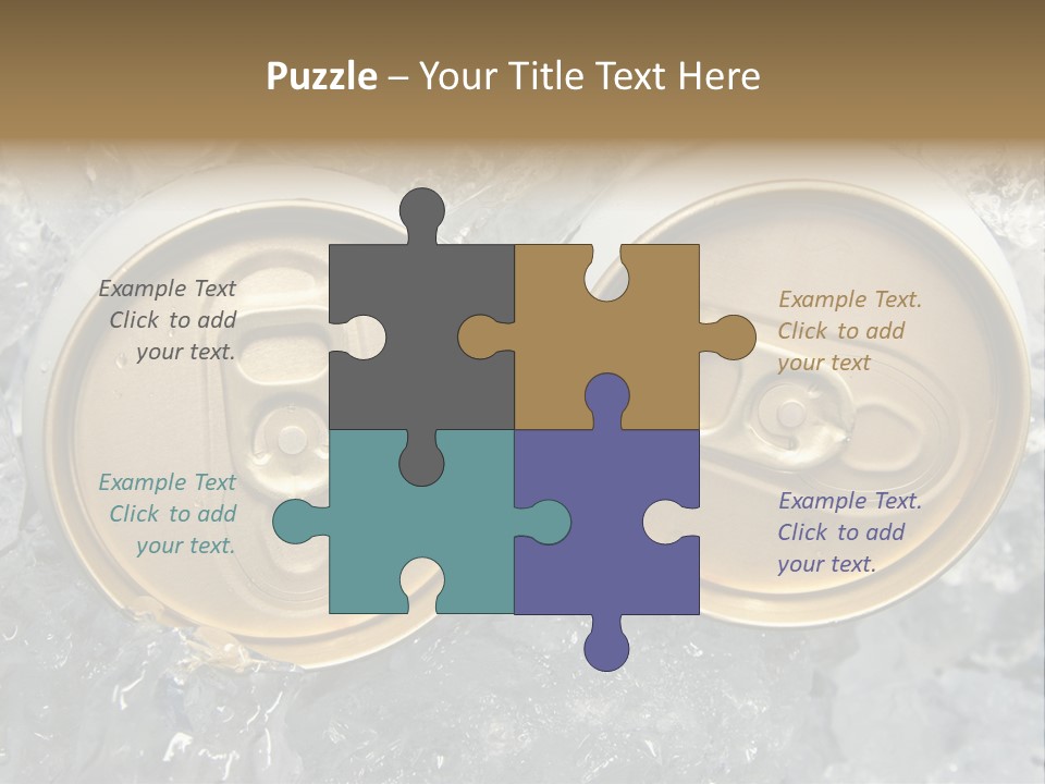 Food Cold Closeup PowerPoint Template