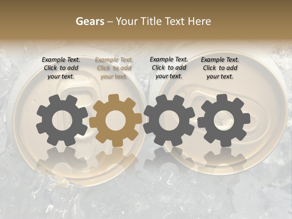 Food Cold Closeup PowerPoint Template