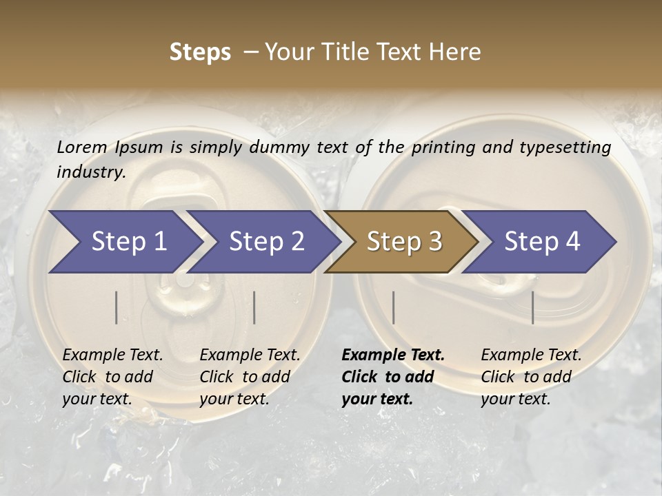 Food Cold Closeup PowerPoint Template