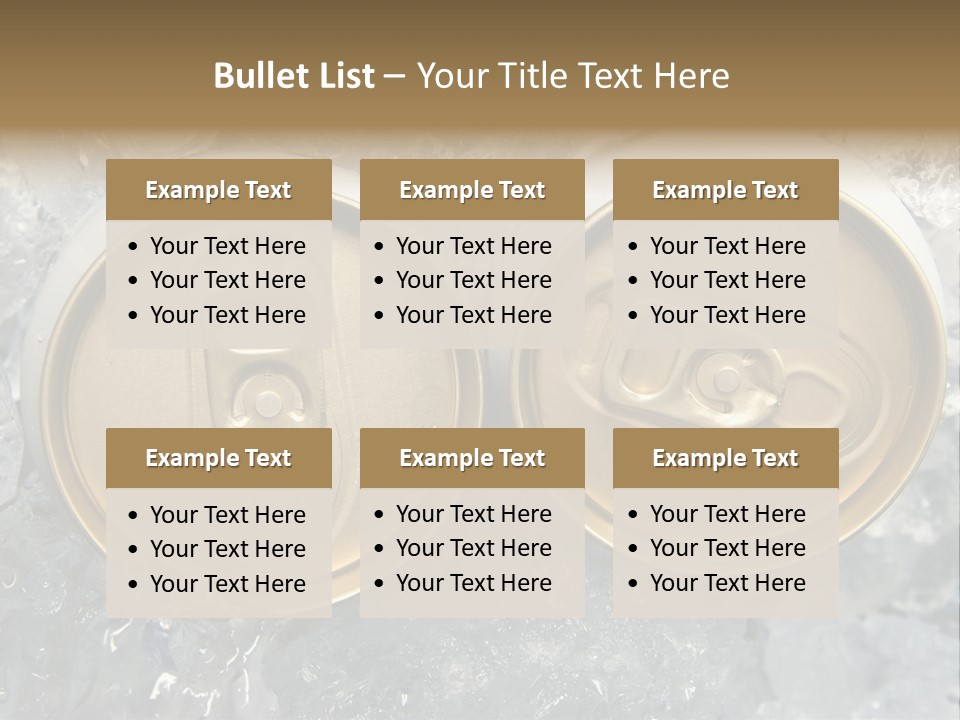 Food Cold Closeup PowerPoint Template