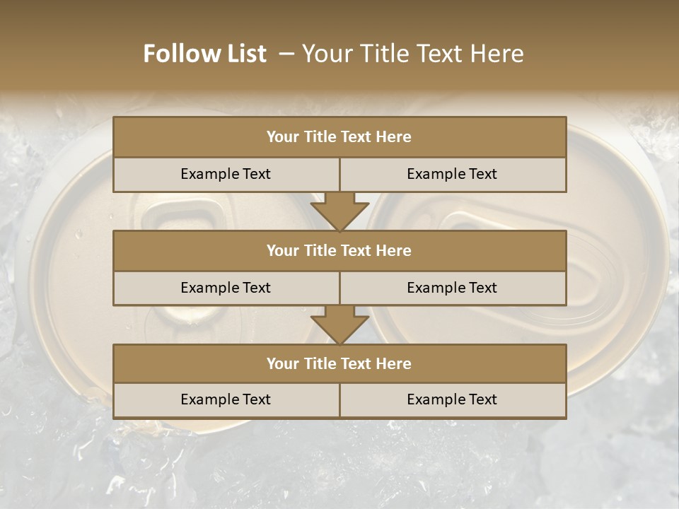 Food Cold Closeup PowerPoint Template