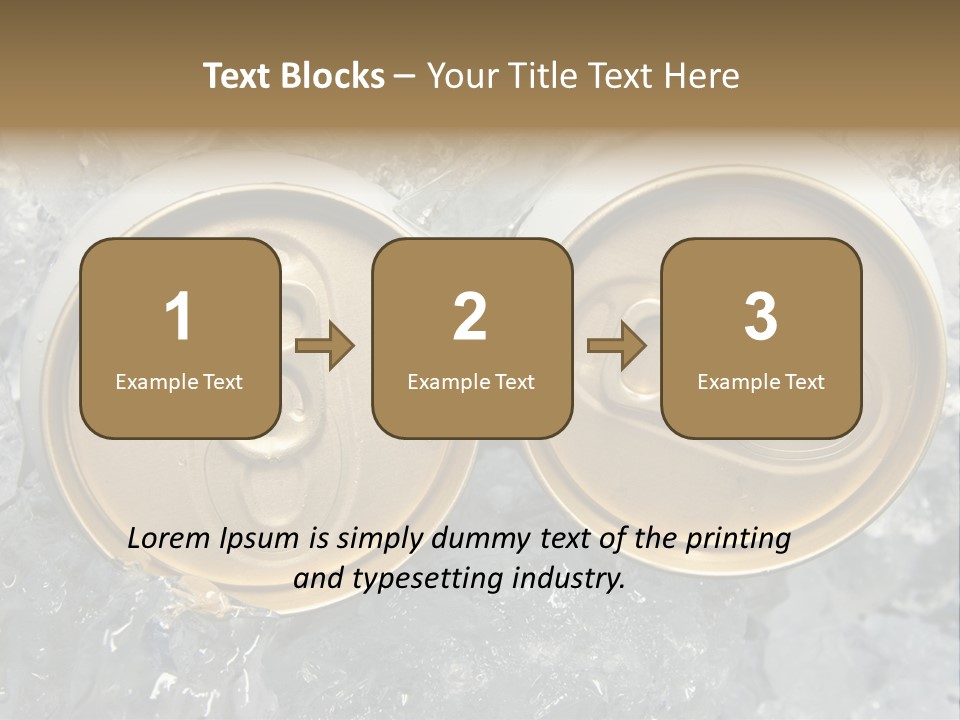 Food Cold Closeup PowerPoint Template