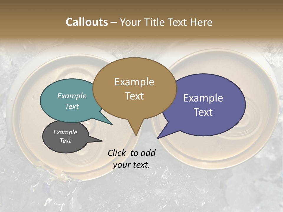 Food Cold Closeup PowerPoint Template