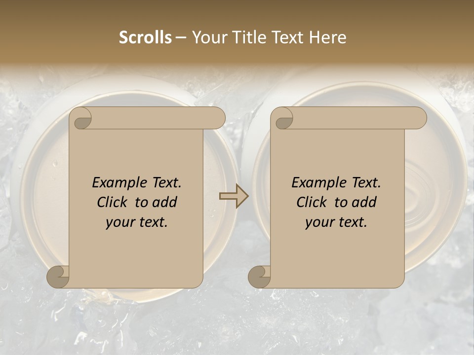 Food Cold Closeup PowerPoint Template