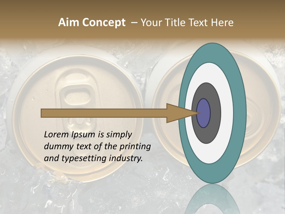 Food Cold Closeup PowerPoint Template