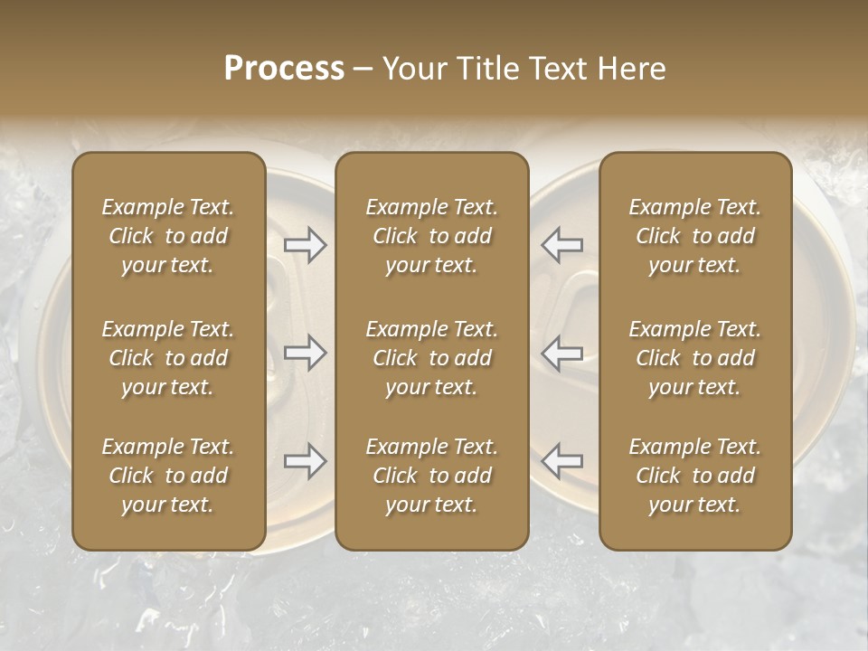 Food Cold Closeup PowerPoint Template
