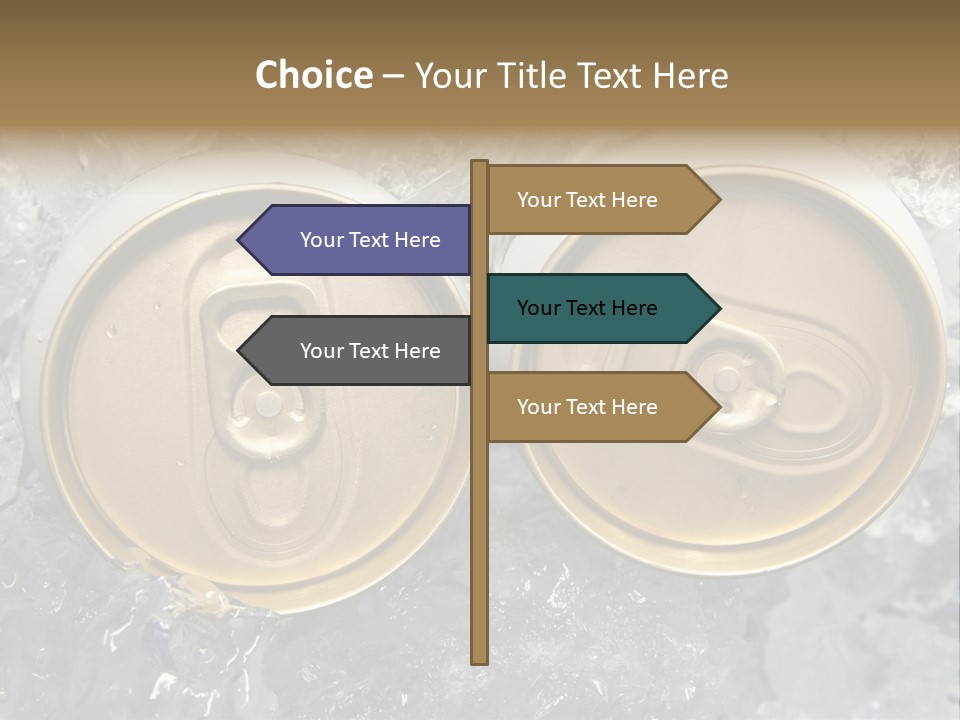 Food Cold Closeup PowerPoint Template