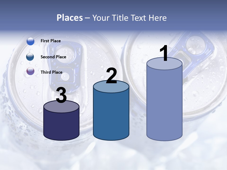 Liquid Cap Food PowerPoint Template