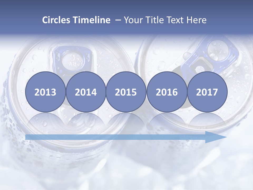 Liquid Cap Food PowerPoint Template