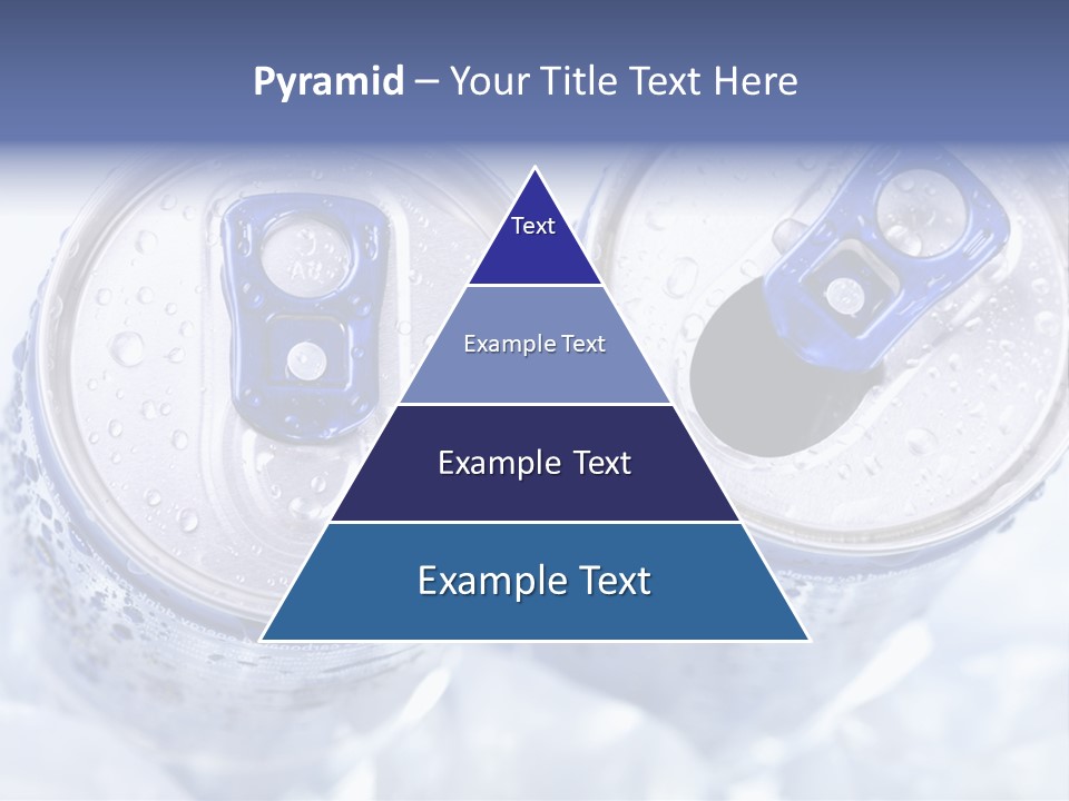 Liquid Cap Food PowerPoint Template