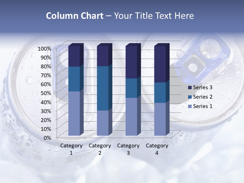 Liquid Cap Food PowerPoint Template