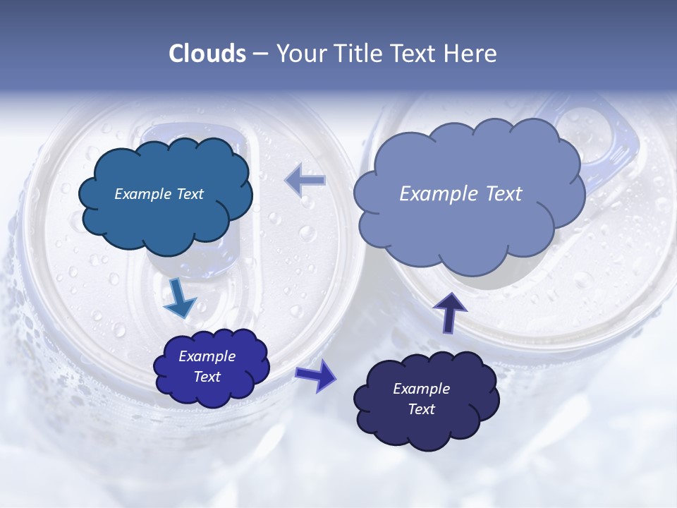 Liquid Cap Food PowerPoint Template