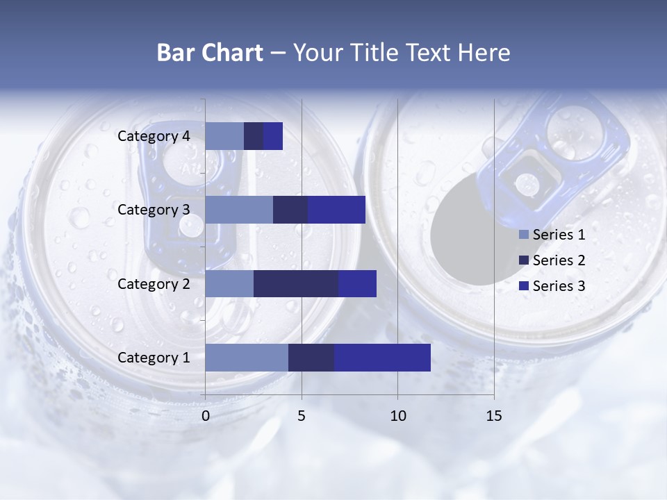 Liquid Cap Food PowerPoint Template