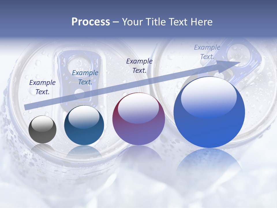 Liquid Cap Food PowerPoint Template